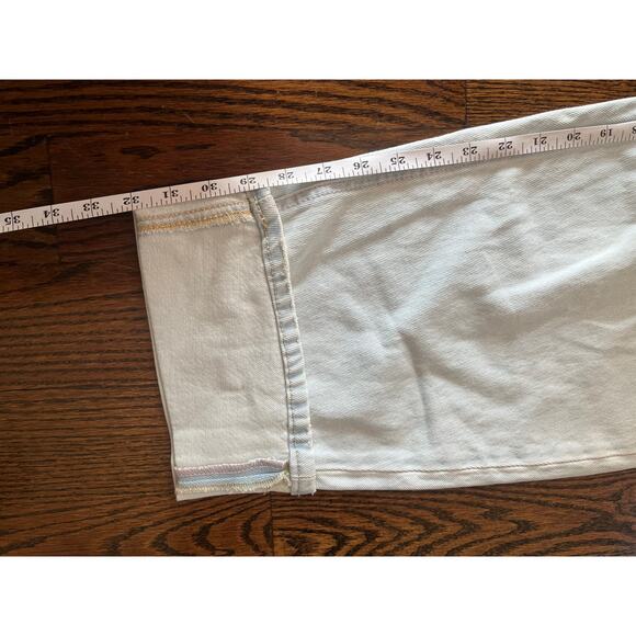 Vero Moda Barrel High rise Wide Leg light blue denim jeans Sz. 25 NWT - Picture 7 of 9